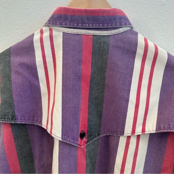 Wrangler Striped Cropped Jacket - Picture 7 of 8